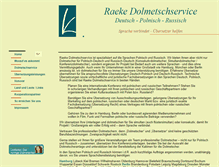 Tablet Screenshot of ihre-dolmetscherin.de